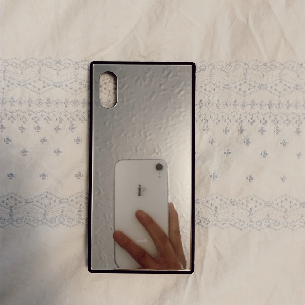 IPhone X mirrored phone case